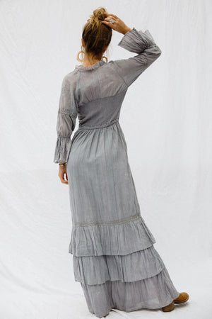 Smokey Quartz Maxi Dress