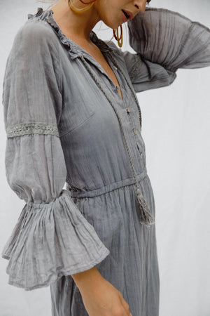 Smokey Quartz Maxi Dress