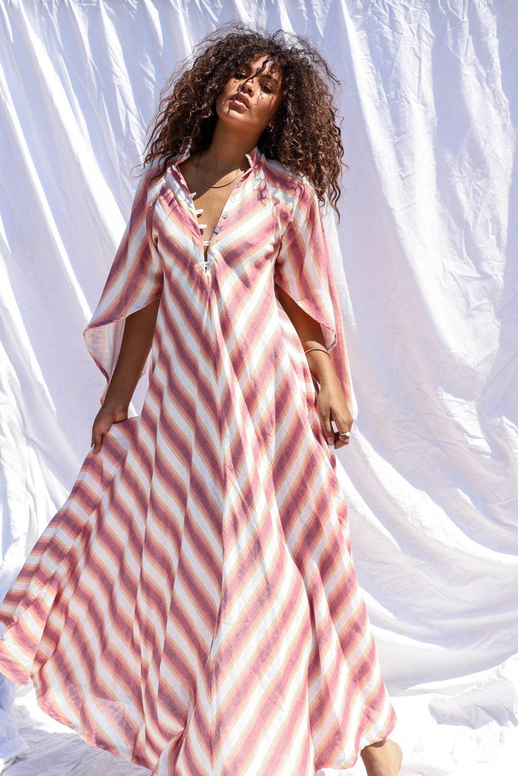 Technicolor Hyacinth Gown