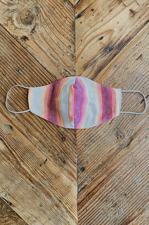 Rainbow Fabric Face Mask